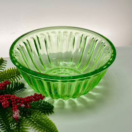 Ваза/салатник/конфетница, з-д Салаватстекло, цветное стекло в прессе, винтаж, СССР. Картинка 1